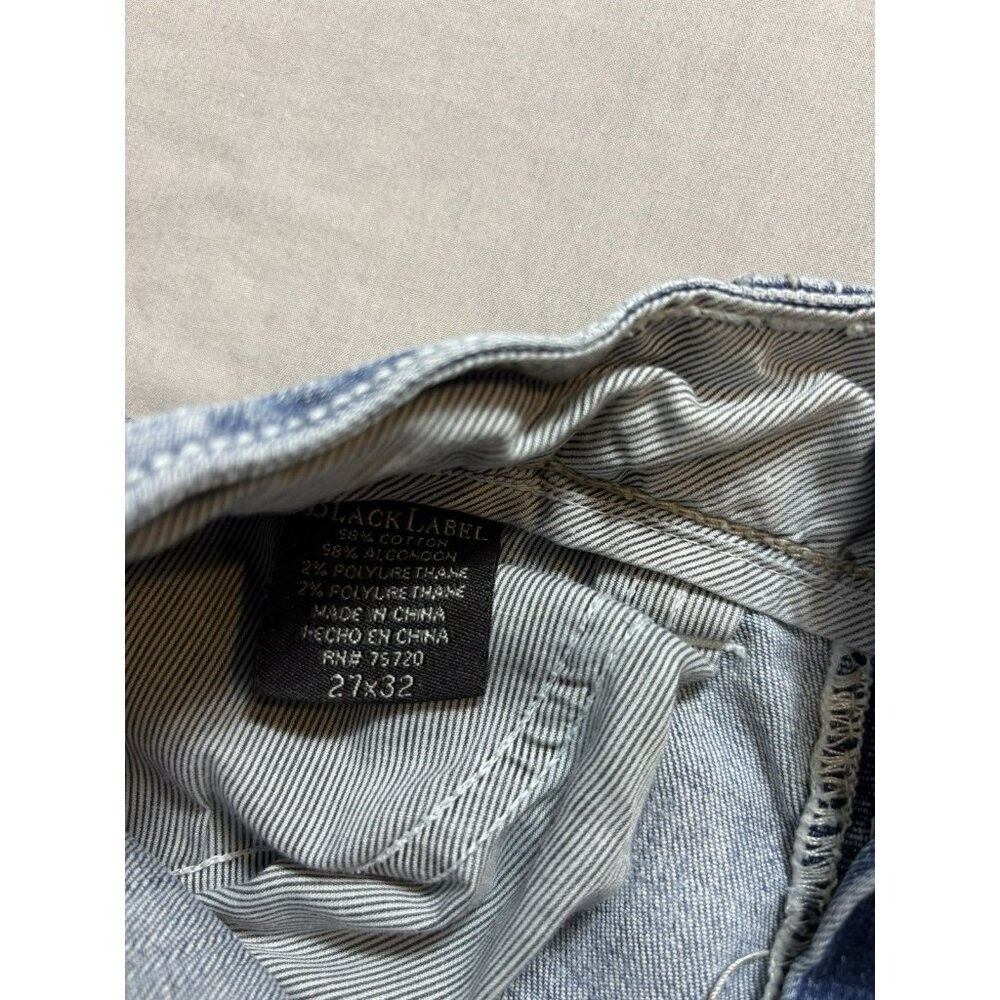 BKE Buckle Black Jeans Fit No 9 Men’s 29x31 Meas. Denim Grunge Straight Western - Picture 7 of 10